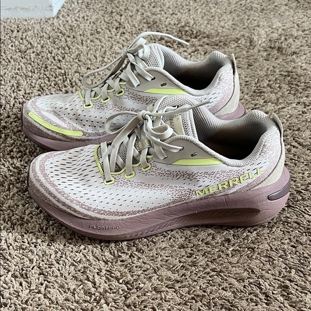 Merrell Women's Athletic Shoes - Cream and Pink